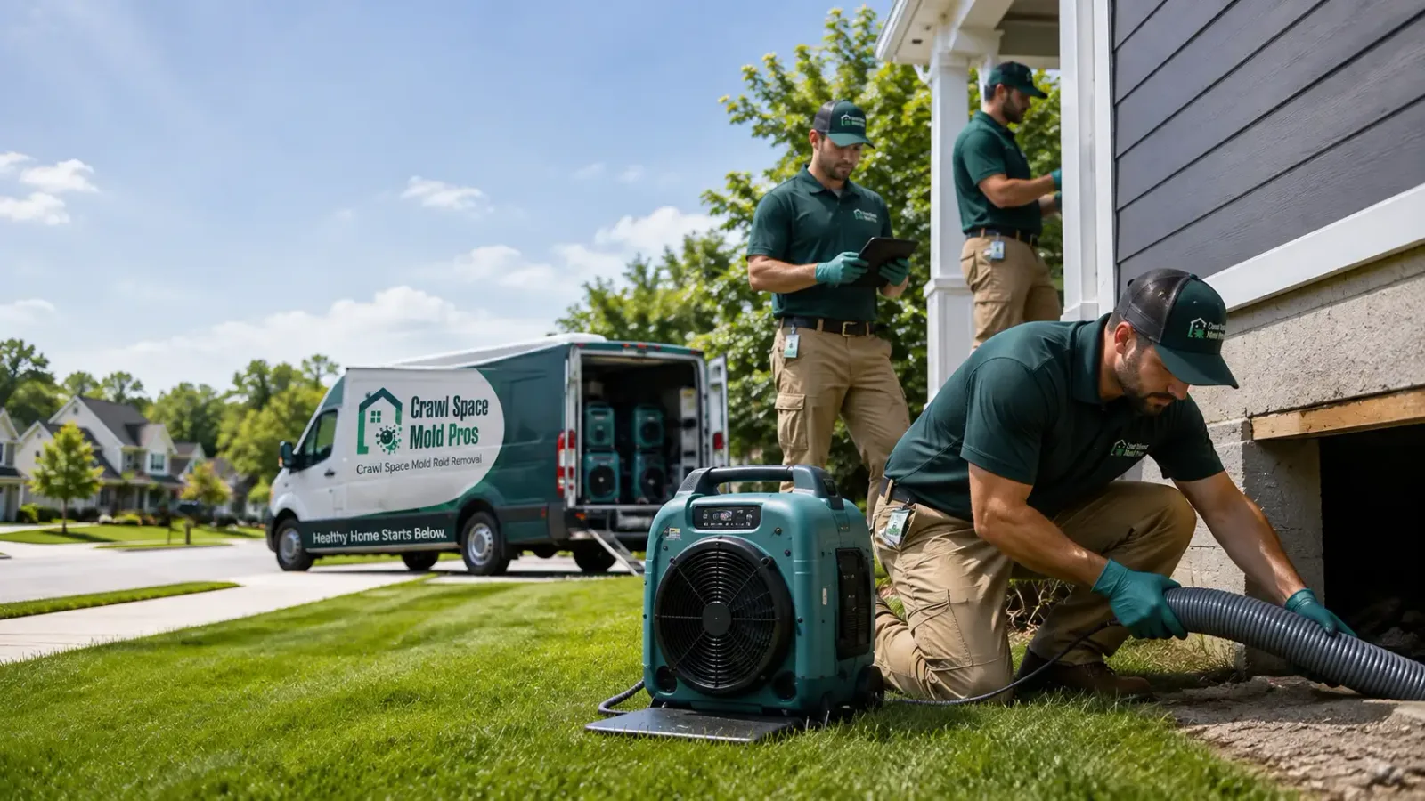 Crawl Space Mold Removal in Stafford, TX